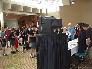 Sam Gregula & group vaiting for Sven