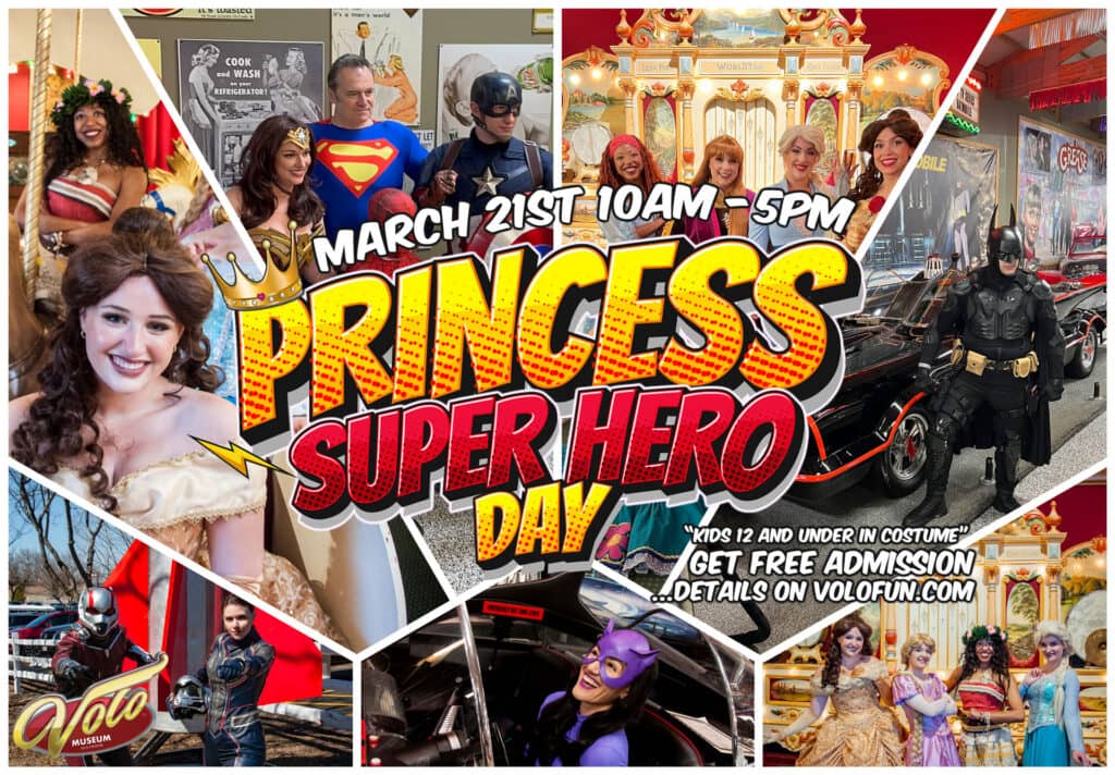 Read more about the article Princess Super Hero Day 2026 at Volo Museum