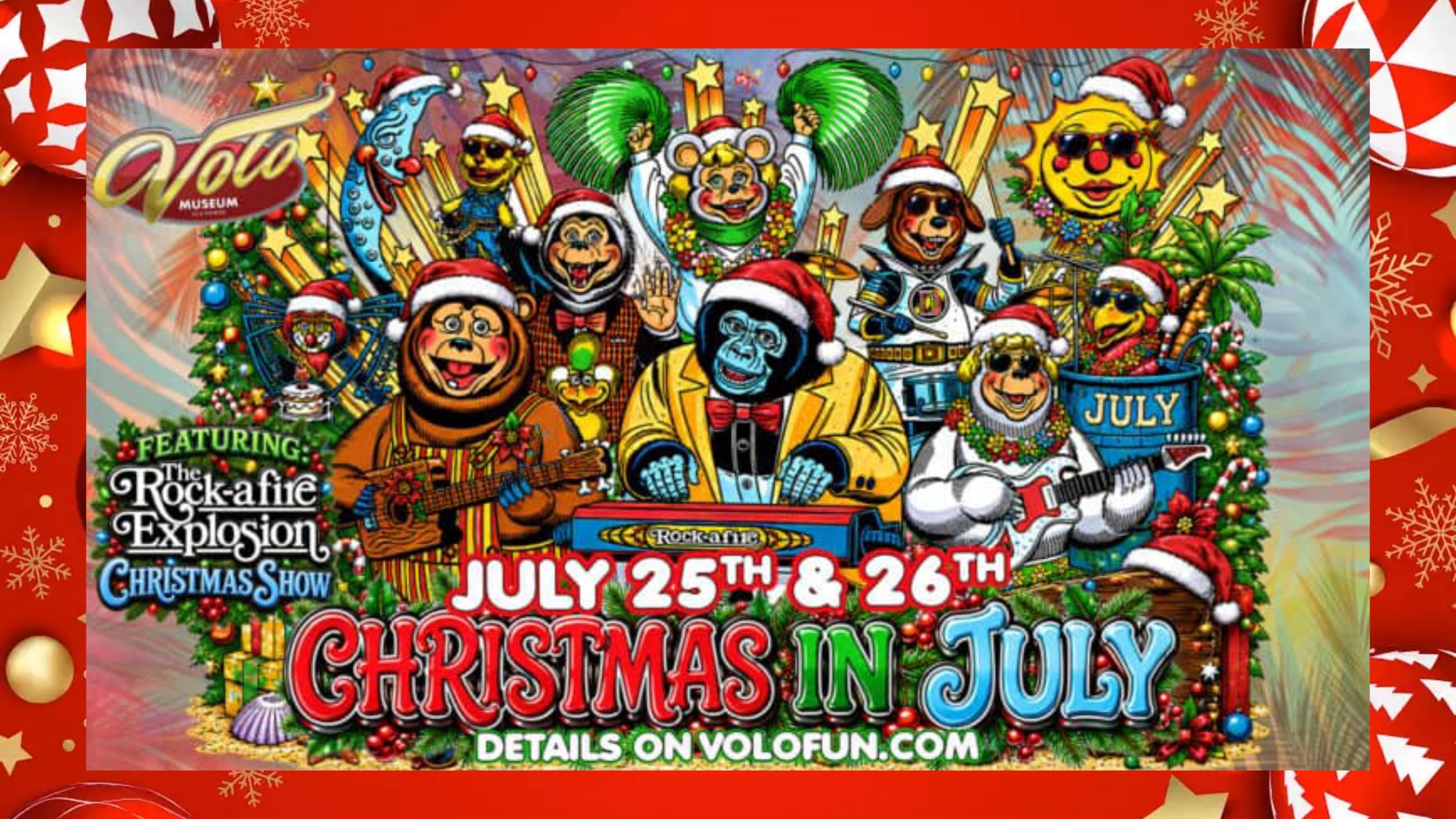 Read more about the article Beat the Heat with Holiday Cheer: Christmas in July at Volo Museum!